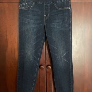 Rock & republic skinny women’s cropped capri jeans size 10 pull on